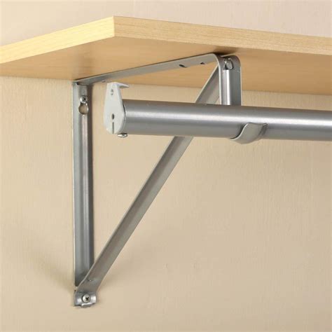 closet shelf brackets metal|closet shelving support brackets.